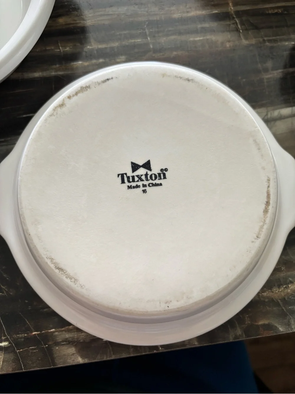 White Ceramic Serving Ramekins - Set of 3